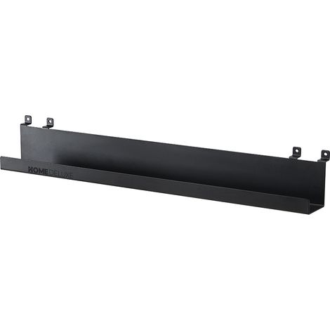 HOME DELUXE - Mensola per pannello acustico RESONA Nero Dimensioni: 50 x 7,5 x 5 cm (1/4)