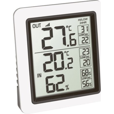 TFA Dostmann Funk-Thermometer INFO Funk-Thermometer 30.3065.02