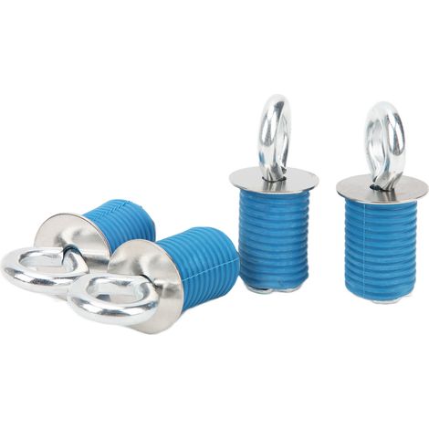 4pcs 1in Kit Ancrage ATV Caoutchouc Inox Verrouillage Twist Sangle Serrage Remplacement Polaris Sportsman (1/5)