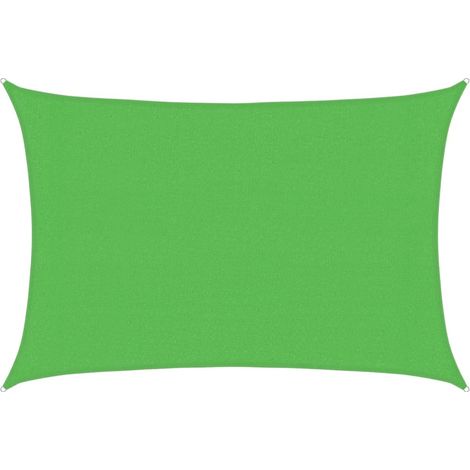 Maison Exclusive - Sonnensegel 160 g/m² Hellgrün 3x4,5 m HDPE (1/5)