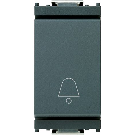 VIMAR - 16080.C Pulsante 1P NO 10A campanello grigio