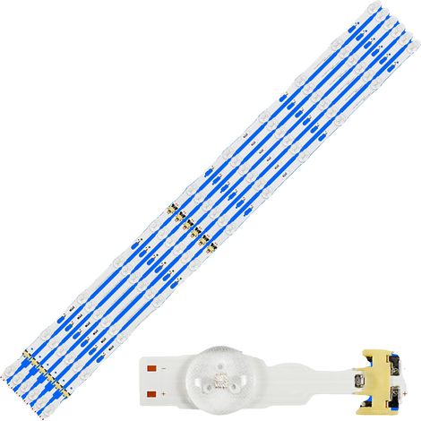 LED-Hintergrundbeleuchtungsstreifen, Länge 973 mm, 11 LED-Perlen, 3V Spannung, kompatibel mit mehreren TV-Modellen, hochwertiges PVC-Material (1/5)