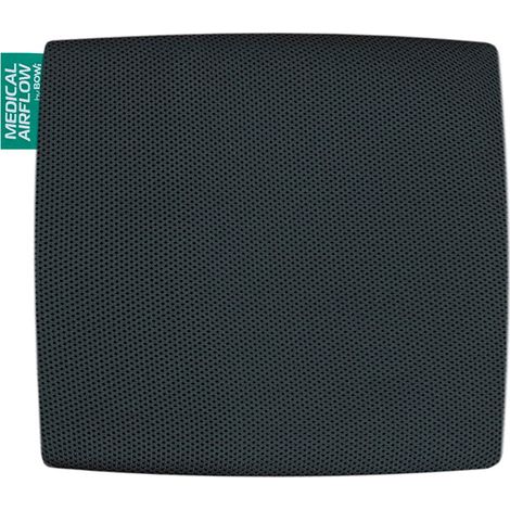 Fodera per cuscino schienale sedia a rotelle 40x40 - nera (1/5)