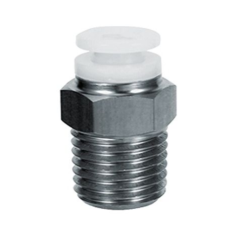 Connecteur mâle SMC KG vers Enfichable, 12 mm R 1/2 ( Prix pour Boîte de 2 )