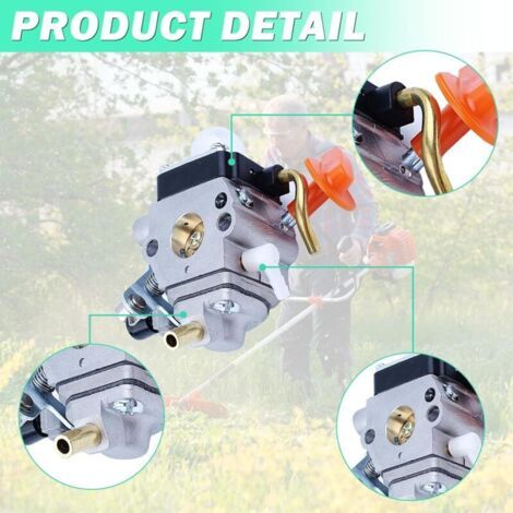 NALOOKAMIC  Carburateur pour Stihl Débroussailleuse FS87 FS90 FS100 FS110 FS130 HL90 HL95 HL100 HT100 HT101 KM90 KM100 KM110, Pièces de Rechange Accessoire Moteur