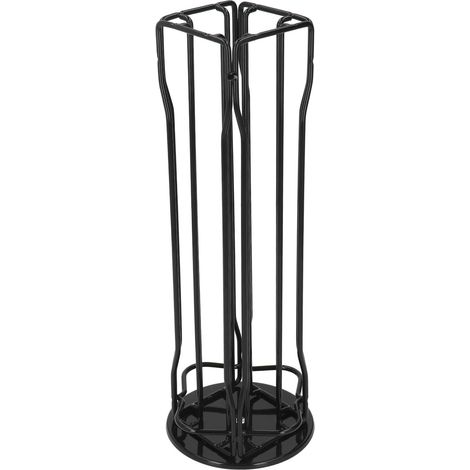 Support à capsules de café rotatif à 360° avec base épaisse antidérapante en fer forgé, compatible avec Vertuoline 20 capsules, noir. (1/5)