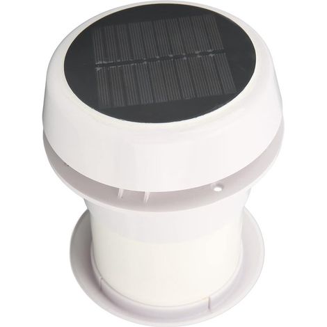 Ventilador de techo para autocaravanas DC12V, ventilador de extracción solar silencioso, apto para autocaravanas, caravanas y yates.