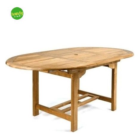 Tavolo Ambra Garden allungabile teak 120/170cm (1/5)
