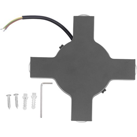 Luminaire murale LED linéaire décorative étanche extérieure 4W AC 85-265V blanc chaud pour salon couloir jardin