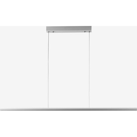 Lámpara de techo lineal LED en aluminio (120 cm) Wilen SKLUM             
