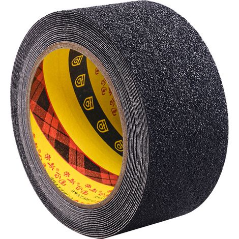 Ruban Antidérapant 0,5 cm x 100 cm Adhésif Imperméable pour Marches Intérieur Extérieur Noir - AUTRES (1/4)