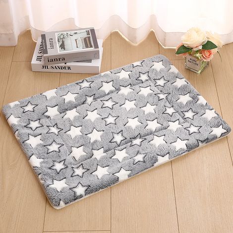 Tappetino per cani, reversibile, per cuccia, adatto a cani e gatti di piccola/media/grande taglia, portatile e morbido, dimensioni 3225 cm. (1/2)