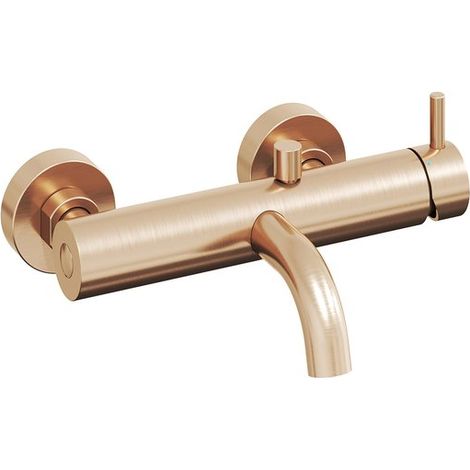 Ravak Espirit - Grifo de bañera, oro rosa cepillado X070353 (1/4)