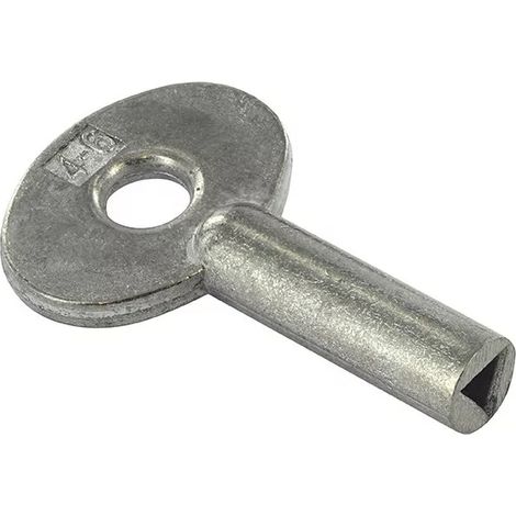 Clé triangle 4 mm pour cadenas d'artillerie – Compatible avec mécanismes THIRARD – Accessoire indispensable pour ouverture et condamnation