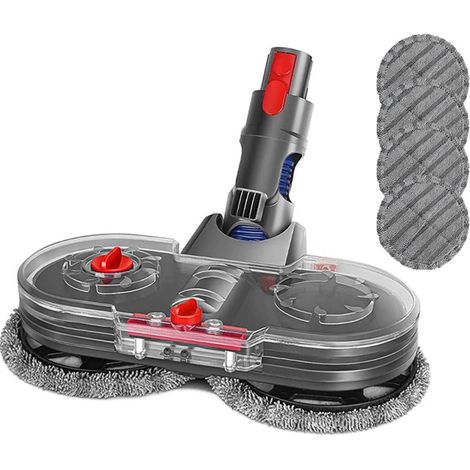 Tête de balai électrique avec réservoir d'eau pour Dyson V7 V8 V10 V11 V15, lavage et chiffon inclus, sols impeccables (1/5)