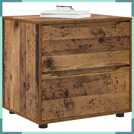 888835 Armoire de rangement Bois Ancien 60 x 48 x 57 cm (1/5)