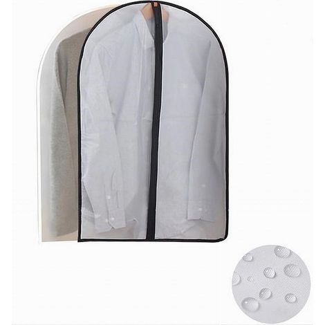 Cleafe - Custodia Copriabito Fodera Indumenti Giacca Cappotto Con Cerniera 60x120cm 87416 - (1/3)