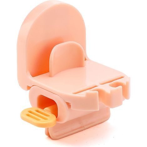 Pink Toothbrush Holder, Wall Mounted Toothpaste Squeezer Bathroom Wall Mounted Electric Toothbrush O (1/5)