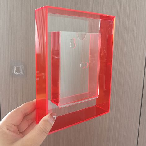Cadre Photo Acrylique Transparent Double Face - Format 6 Pouces - Pour Table Ou Mur - Lot De 1 (1/5)