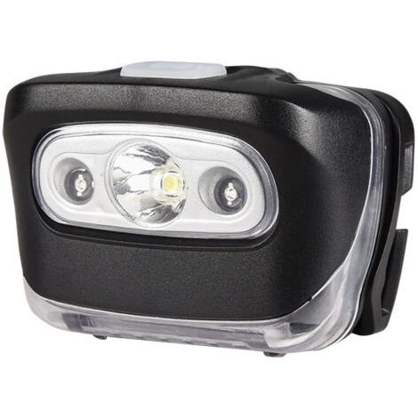 Mini lampe frontale en plastique, lumière rouge et blanche de tir lointain portable, Camping extérieur de nuit (1/5)