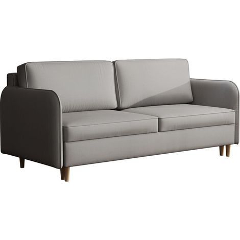 Sofá cama Columbus 122, Mono 244, Almacenaje, 0, 95x209x100cm