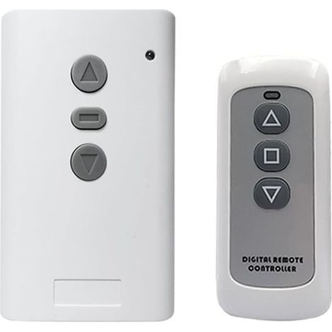Remote-Ride à Télécommande AC220 Remote sans et Contrôleur de Réception pour Les Rideaux Électriques et L'Écran de Projection 433MHz