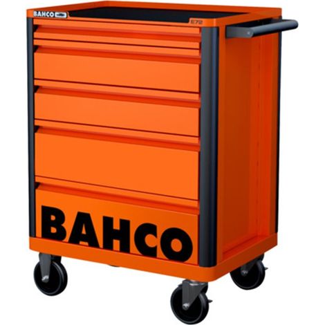 CARRO E72 26 5 CAJONES NARANJA - BAHCO