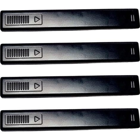 Lot de 4 cache-clips pour barres de toit Suzuki SWIFT 78132-68L01 pour barres de toit de voiture - Couvercle à clip moulé pour rail supérieur automobile (1/4)