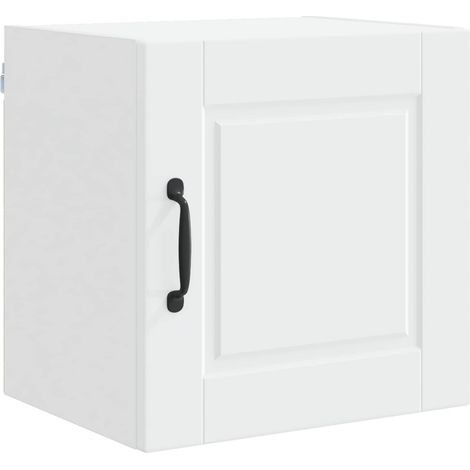 Wall Cabinet PORTO White 40 x 31 x 40 cm Engineered Wood vidaXL