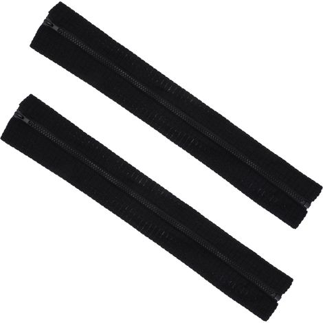 CCYKXA Paar Armlehnenbezüge für Bürostühle mit Reißverschluss, dehnbarem und abnehmbarem Spandex-Material, Handauflagen für Bürostühle (schwarz)