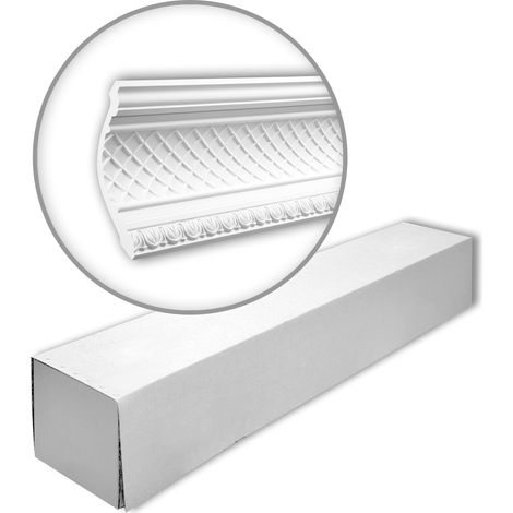 Profhome 150138 1 carton 4 pièces Corniche 8 m