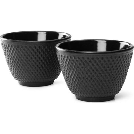 Asia Noir - Set de 2 tasses à thé en fonte (1/5)