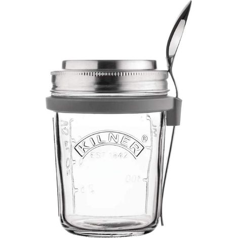 Kilner 253046 Barattolo Vetro, Colazione', Lt 0,35, M (1/4)