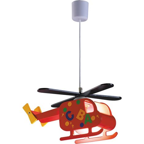 HELICOPTER, PENDANT LAMP, L36CM (1/4)