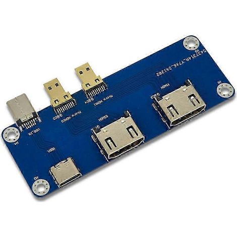 Module double sortie 4K compatible micro-HDMI vers HDMI pour Raspberry Pi 5/4B ZI (1/5)