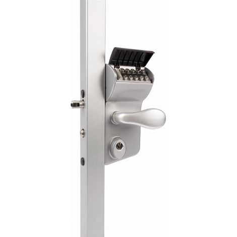 Cerradura mecánica de código LOCINOX para cancelas batientes - LMKQ 4040 V2L ZILV