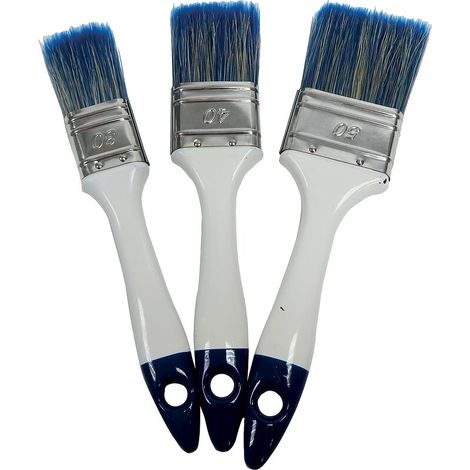 Lot de 3 pinceaux spécial acrylique - L'outil parfait