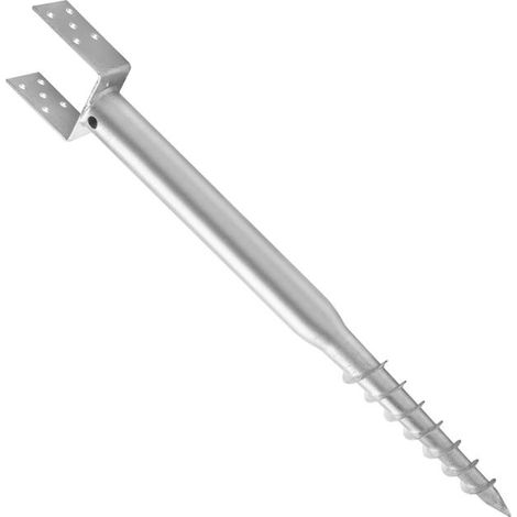 Base de poteau à visser - TYPE U 701201000MM - LBS U 70120