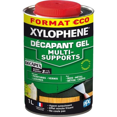 DÉCAPANT GEL  XYLOPHeNE  MULTI-SUPPORTS  INCOLORE  1L (1/3)