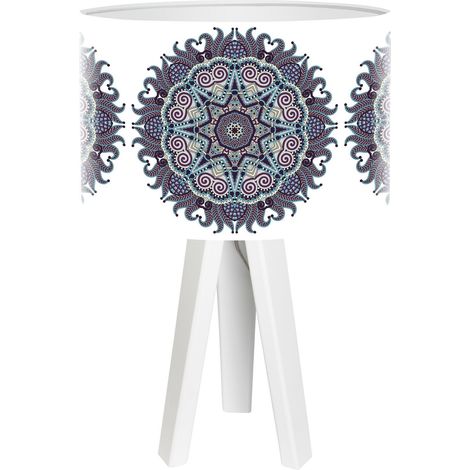 Lampe de chevet yoga foto-231 - Blanc (1/3)