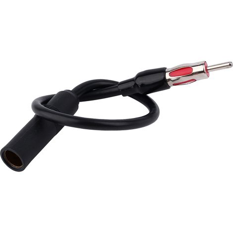 Adaptateur Antenne Auto, Prolongateur Câble Mâle-Femelle pour Autoradio Stéréo (1/5)