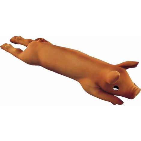 Nobby – Jouet pour chien en latex cochon – Taille M, 24 cm