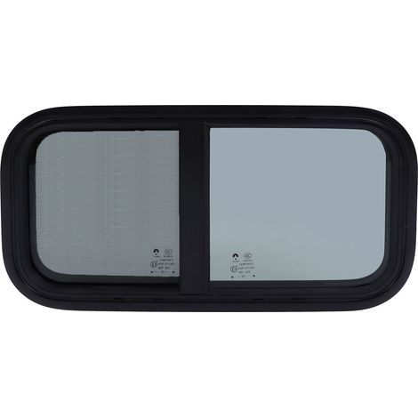 Fenêtre de camping-car avec écran coulissant horizontal vertical, 600x300mm, pour camping-cars, remorques, véhicules de construction (1/5)