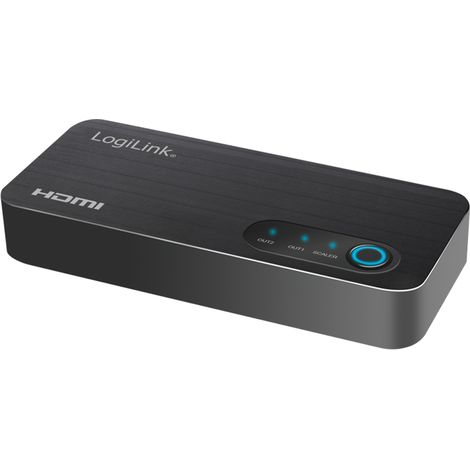 Splitter HDMI LogiLink 1x2 4K UHD, supporta HDCP, HDR, CEC, 60 Hz (1/5)