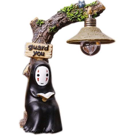 Veilleuse Sans-Visage du Voyage de Chihiro (2024) - Cadeau pour enfants - Jouet - Décoration intérieure - Artisanat décoratif (1/5)