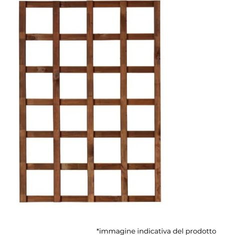 Griglia in legno per esterno Hortus color castagno 60 x 90 cm