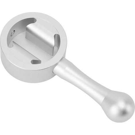 Ersatz-Dampfhebel für Kaffeemaschinen, gebürstetes Silber, einfache Montage (1/5)