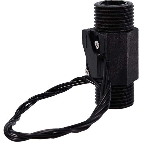Capteur de débit d'eau, 1pcs EFS-04P Commutateur de débit d'eau en Plastique, Capteur d'eau CA 220V Vertical/Horizontal magnétique (1/5)