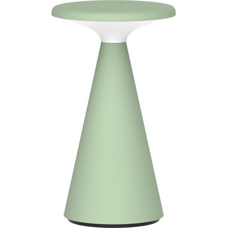 Lampada tavolo esterna verde LED 1,8W 2700K USB-C IP44 Polux (1/3)