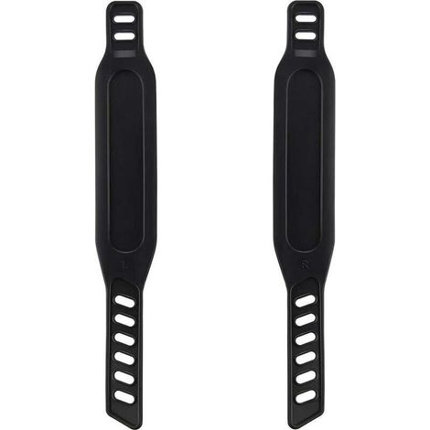 Lot de 2 sangles de pédale pour vélo d'exercice, sangle de pédale universelle réglable et résistante, compatible avec la plupart des pédales de vélo, vélo de maison ou de salle de sport (1/5)